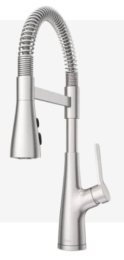 PRICE PFISTER CULINARY KITCHEN FAUCET STAINLESS STEEL