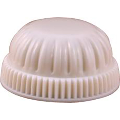 White Plastic Cap Nut