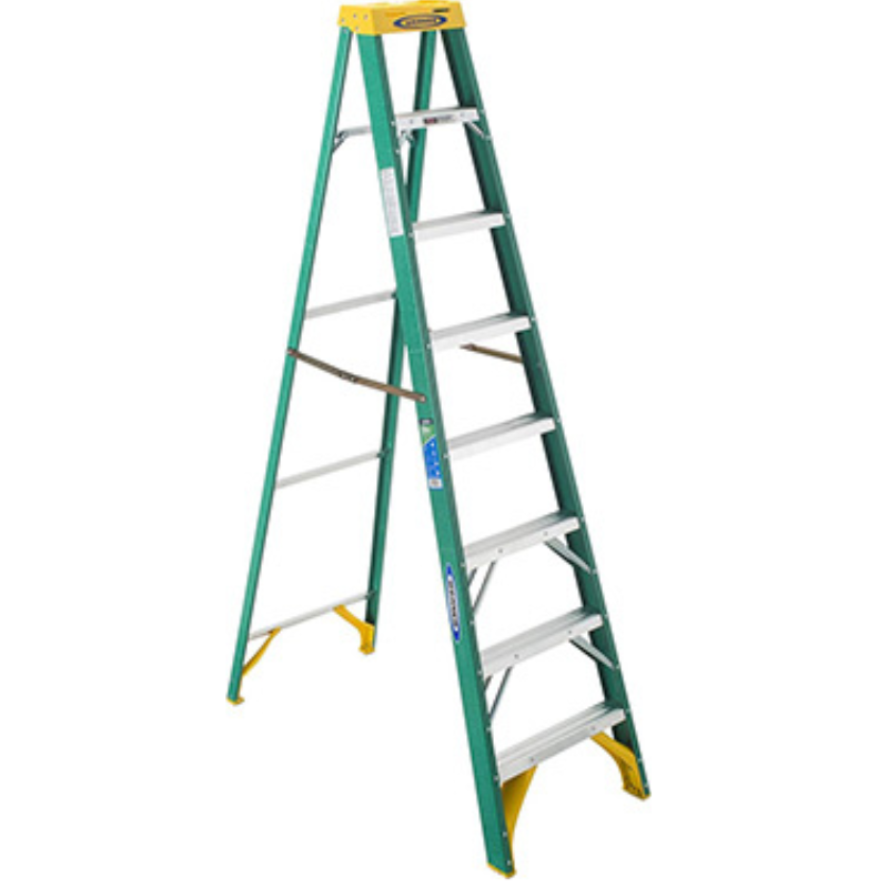 Werner 8' Fiberglass Step Ladder