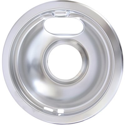 6" Whirlpool Chrome Burner Bowl - W10196406