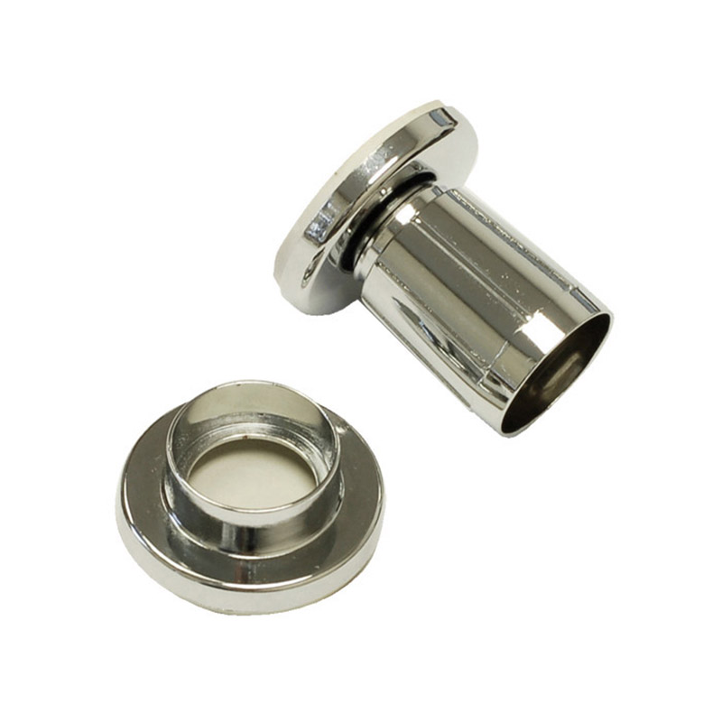 Shower Rod End Ch Plt Plastic