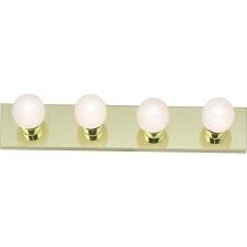 24" Vanity Fixture - 4 Light - Polished Brass