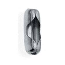 Silver Beaded Pull Chain Connector - 100/pack