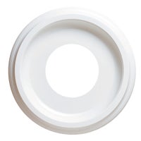 10" White Ceiling Fan Medallion