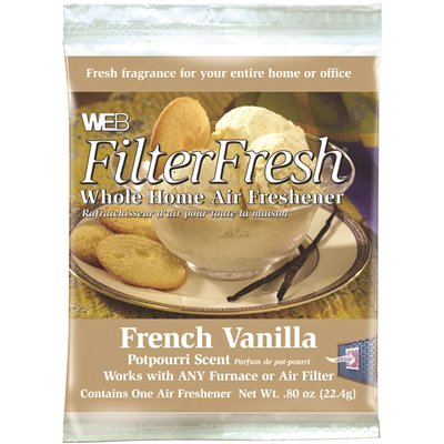 FilterFresh Home Air Filter Vanilla Air Freshener