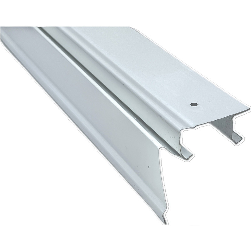 96" Smooth Bypass Door Top Fascia J Track