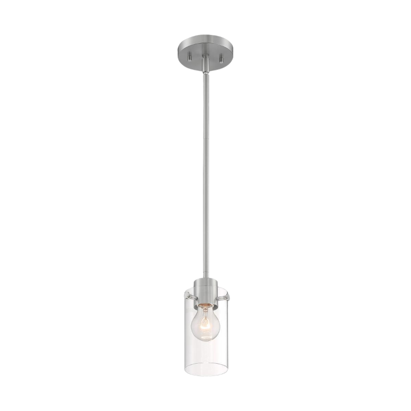 Sommerset Mini Pendant - Satin Nickel - 8.25" - 1 light