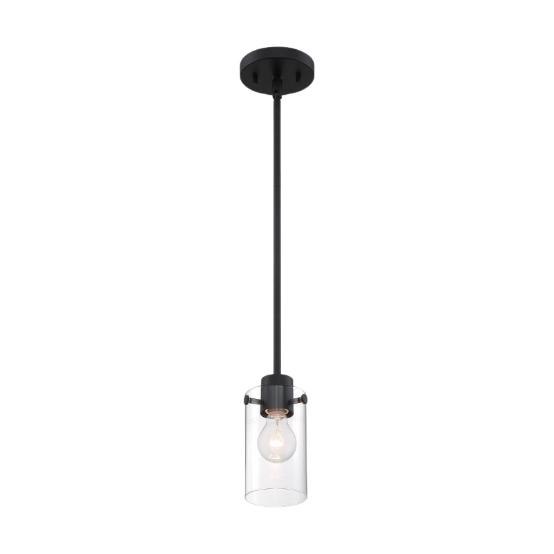 Sommerset Mini Pendant - Matte Black - 8.25" - 1 light