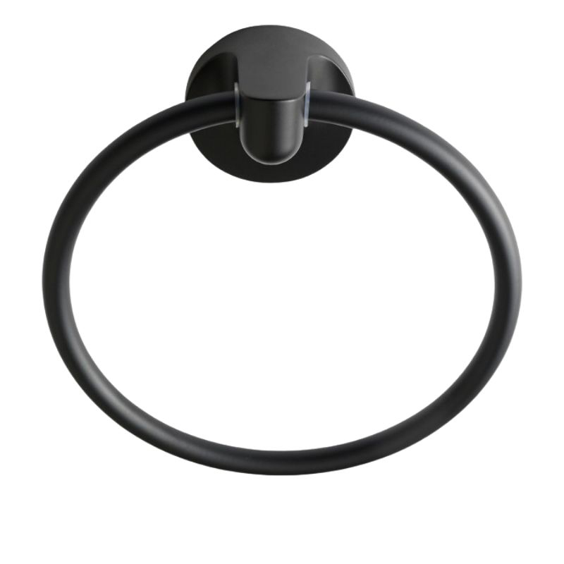 Soma Towel Ring - Matte Black