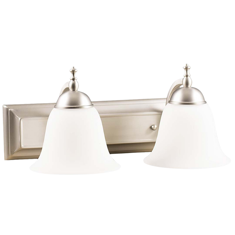Dallas 15" Vanity Fixture - 2 Light - Satin Nickel