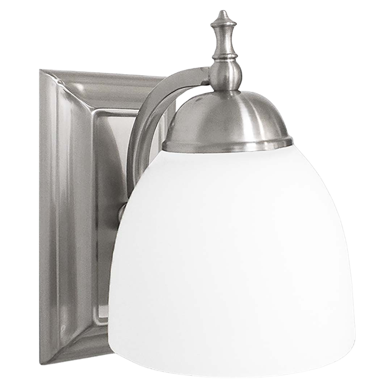 Dallas 7" Wall Sconce - 1 Light - Satin Nickel