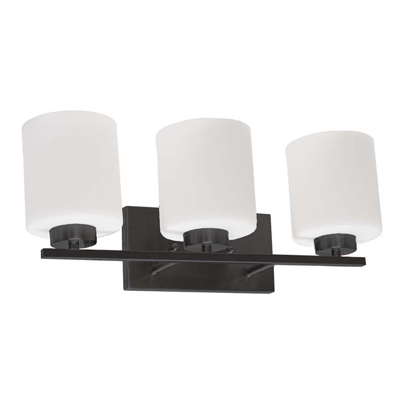 24" Idris 3 Bulb Vanity Fixture - Matte Black