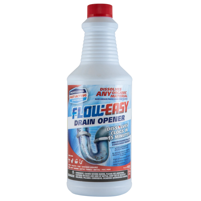 Flow-Easy Organic Drain Opener - Quart