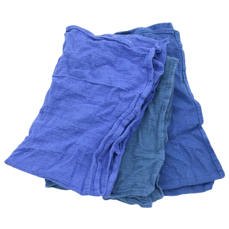 Huck Cloth Towels - Blue - 10lb
