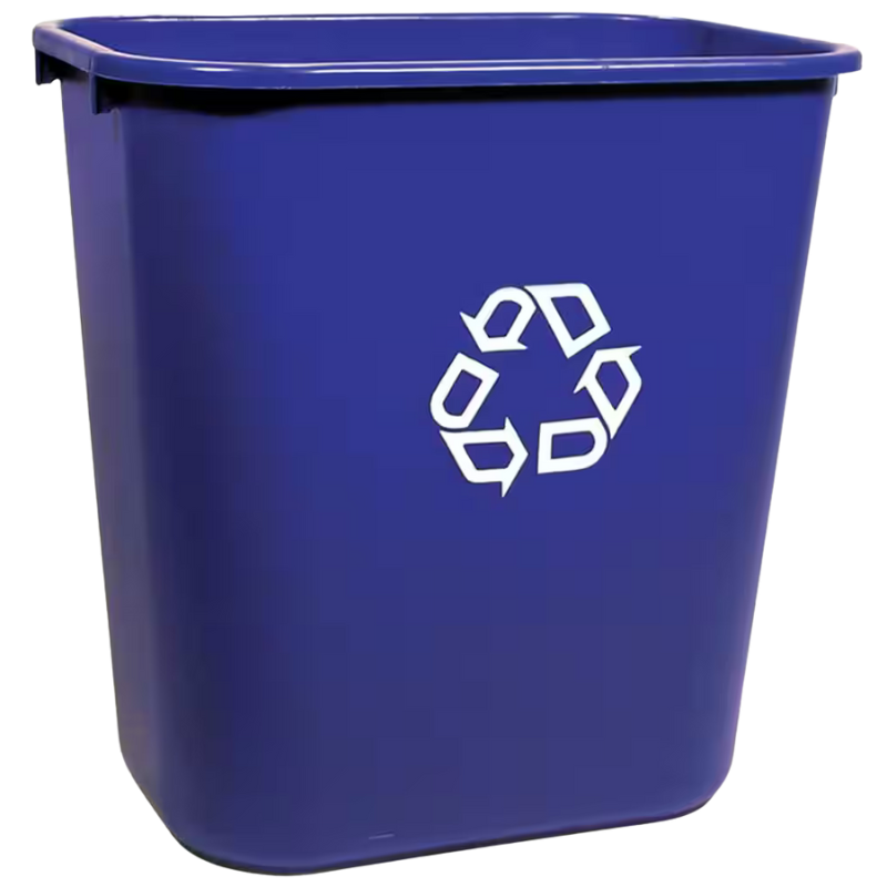 Office Trash Can - Recycle - 28 1/8qt