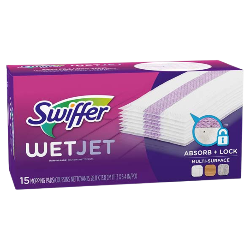 Swiffer Wet Jet Mop Refill Pads - 15ct