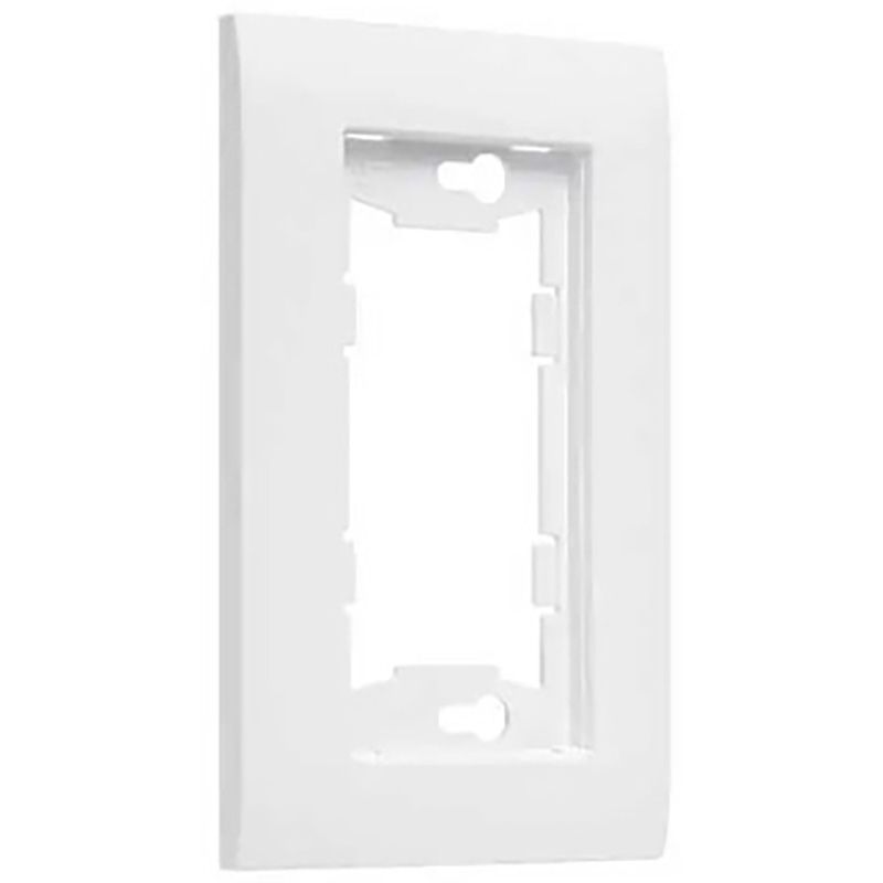 TayMac Allure™ 1 Gang Cover Up Plate - White