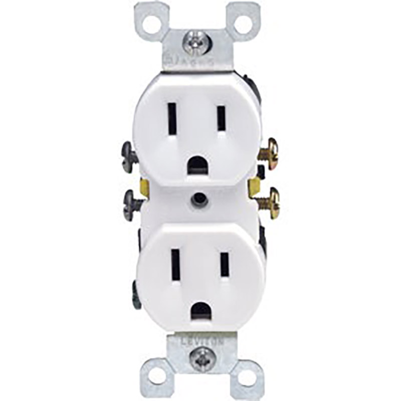 Wall Duplex Receptacle Ivory