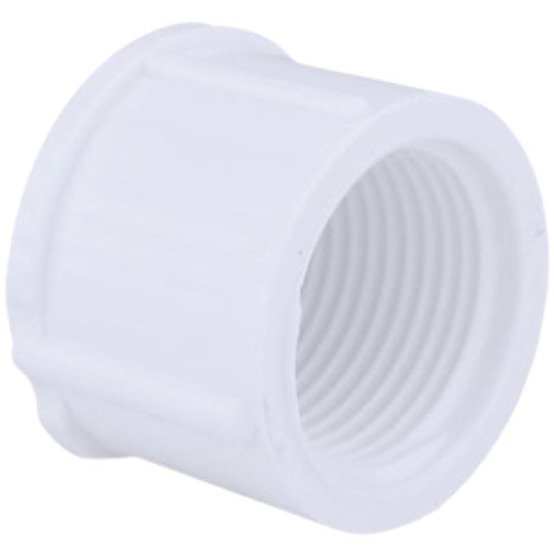 1/2" Schedule 40 PVC Threaded Cap