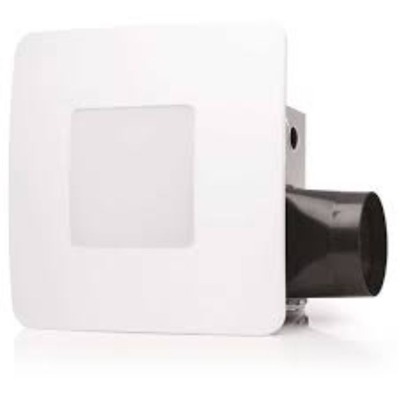 ReVent Bathroom Ventilation Fan with Selectable LED Light - White - RVL50