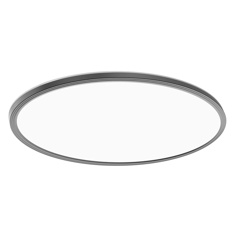 32" LED 50 Watt 6-way Selectable Oval Interchangeable Ring Ceiling Fixture - Brushed Nickel or Matte Black