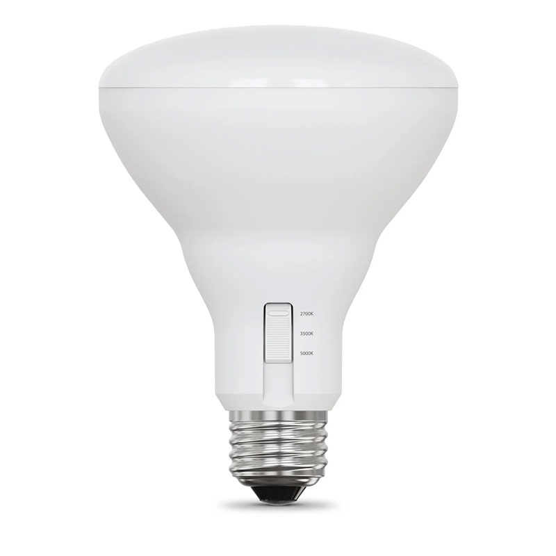 7.2 Watt BR30 LED - 65 Watt Equiv - Dimmable Selectable CCT Flood Bulb - 12/pack