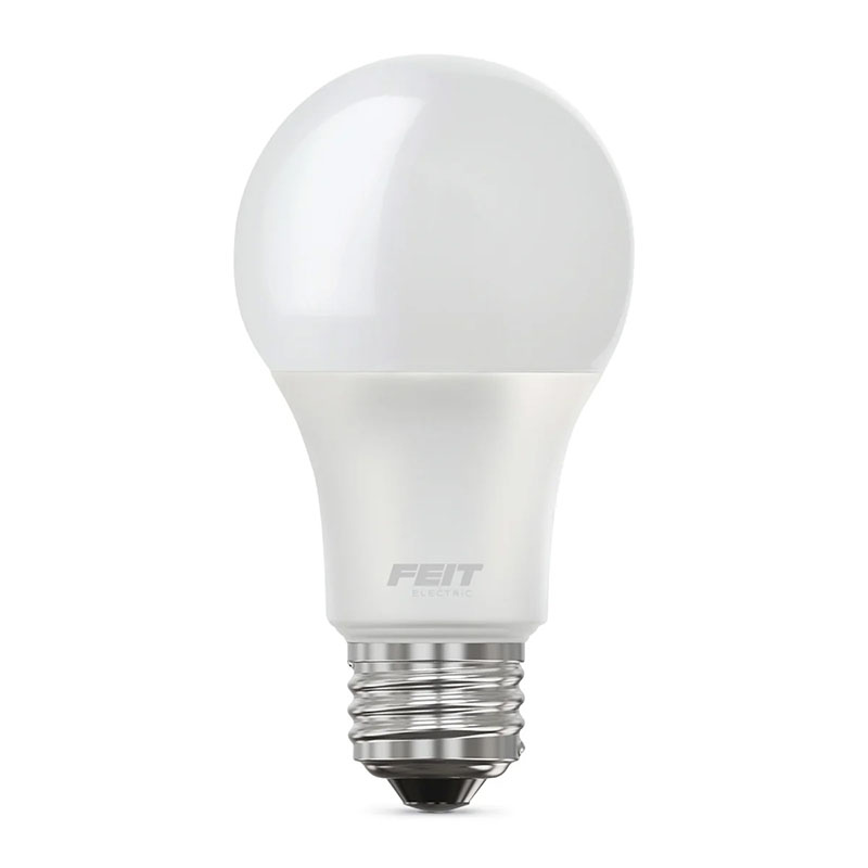 10 Watt A19 LED 5000K - 60 Watt Equiv - Non-Dimmable - Frosted Bright White Light Bulb - 24/pack
