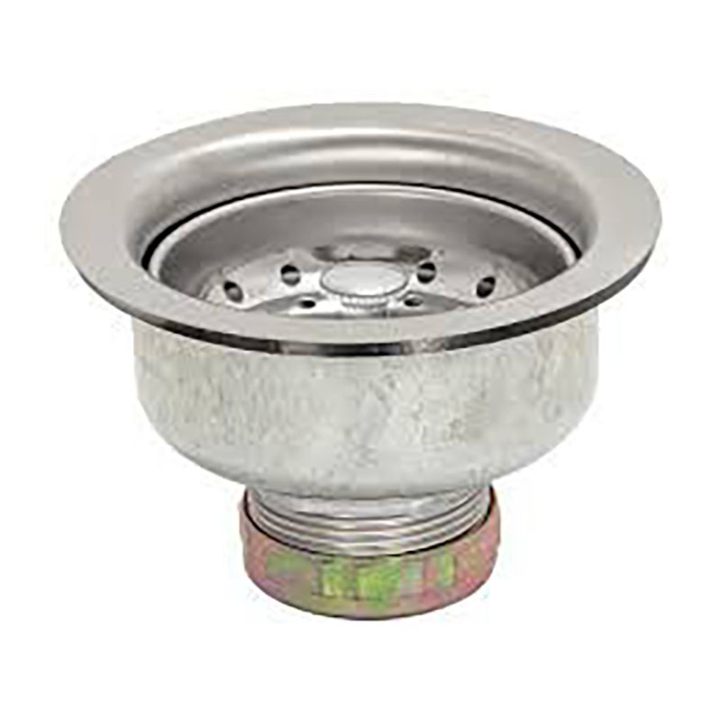 Dbl Cup Basket Strainer Ss