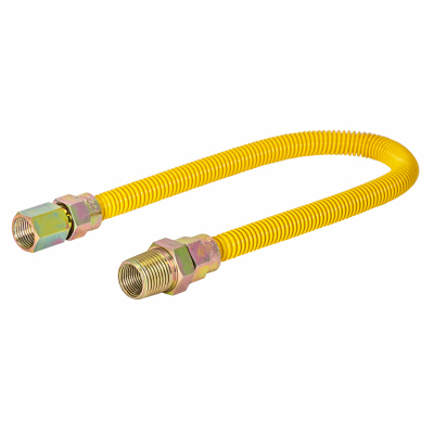 1/2"Od 3/8"Id X 3' Flex Gas Line