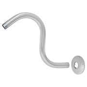 S-Shaped Shower Arm W/Flange 11"