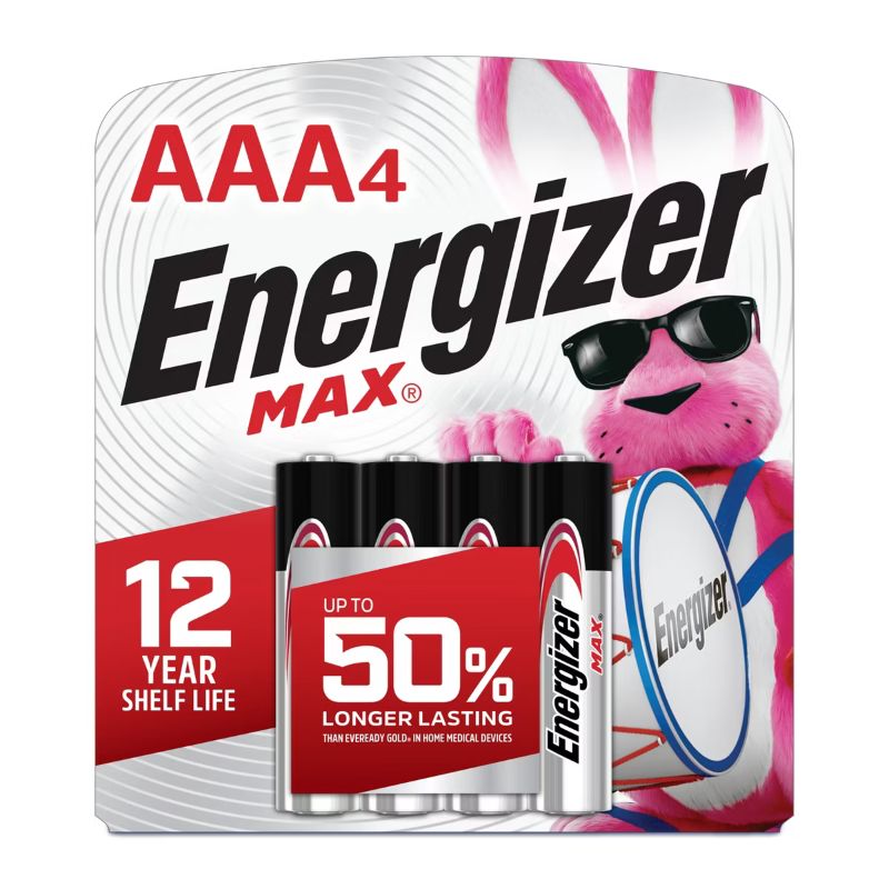 Aaa Energizer Alkalin Batter Pk4