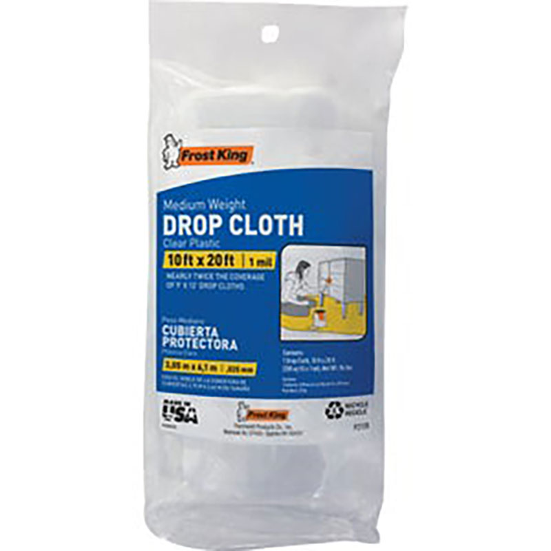 10' X 20' Plastic Drop Cloth