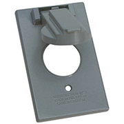 1 Gang Weatherproof Plug Cover