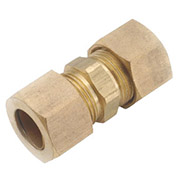 3/8" X 1/4" Brass Comp Connector