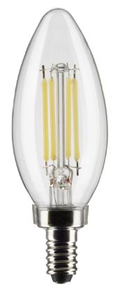 60W B10 Clr Torpedo Bulb Candle