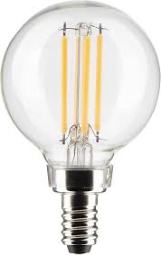G16.5 Led Bulb Clear Candl Base