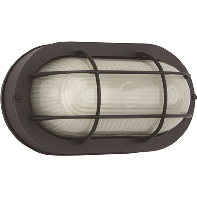 Blk Cast Alum Bulk Head Fixture