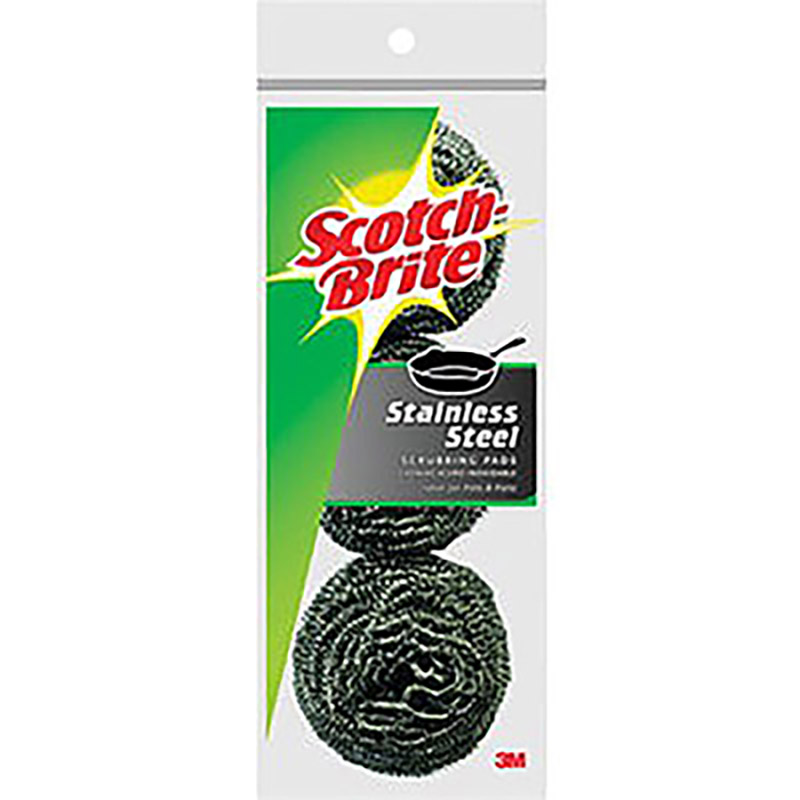 Stainless Steel Scrubber 3/Pack