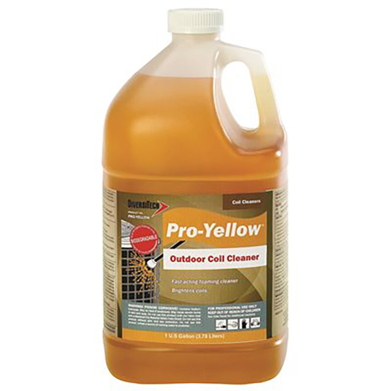 Yellow Non-Acid Coil Cleaner