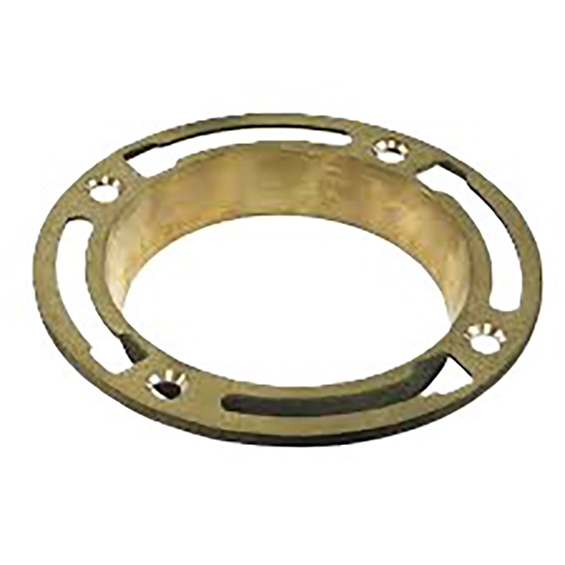 Brass Floor Flange 4"