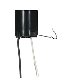 Keyless Medium Base Snap In Light Bulb Socket