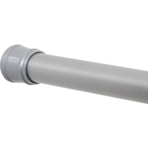 41" to 72" Adjustable Shower Tension Curtain Rod - Brushed Chrome