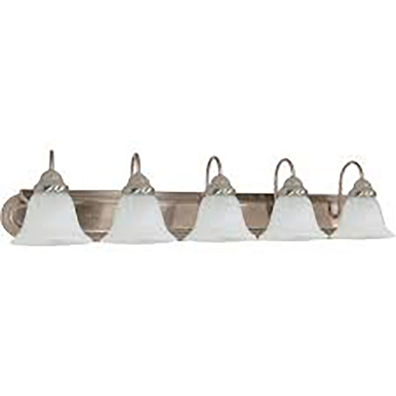 Ballerina 36" Vanity Fixture - 5 Light - Satin Nickel
