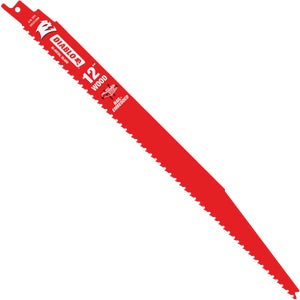Diablo 12" Wood Cutting 4/6TPI Reciprocating Saw Blade - 5/pack