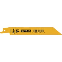 DeWalt 6" Metal Cutting 18TPI Reciprocating Saw Blade - 5/pack