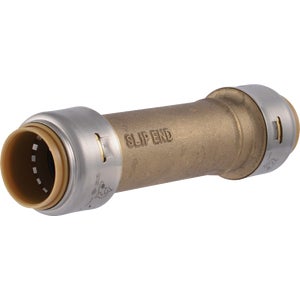 1" Sharkbite Brass Push Slip Coupling