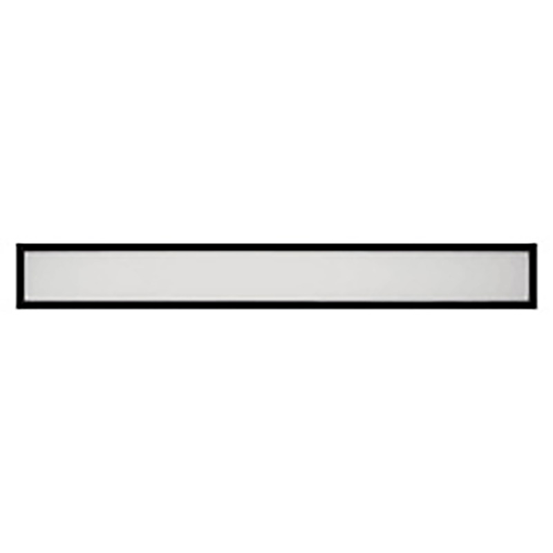 12" x 48" LED 40W Flush Mount Flat Rectangle Panel - Silver