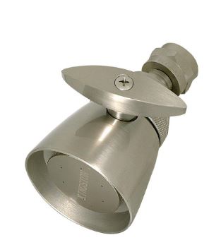 Deluxe Brass Shower Head - 2.0 GPM - Satin Nickel