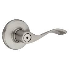 Kwikset 730TNL Tustin Privacy Lever - Satin Nickel