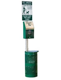 Aluminum Dogipot Pet Station - Forest Green - 1003-L